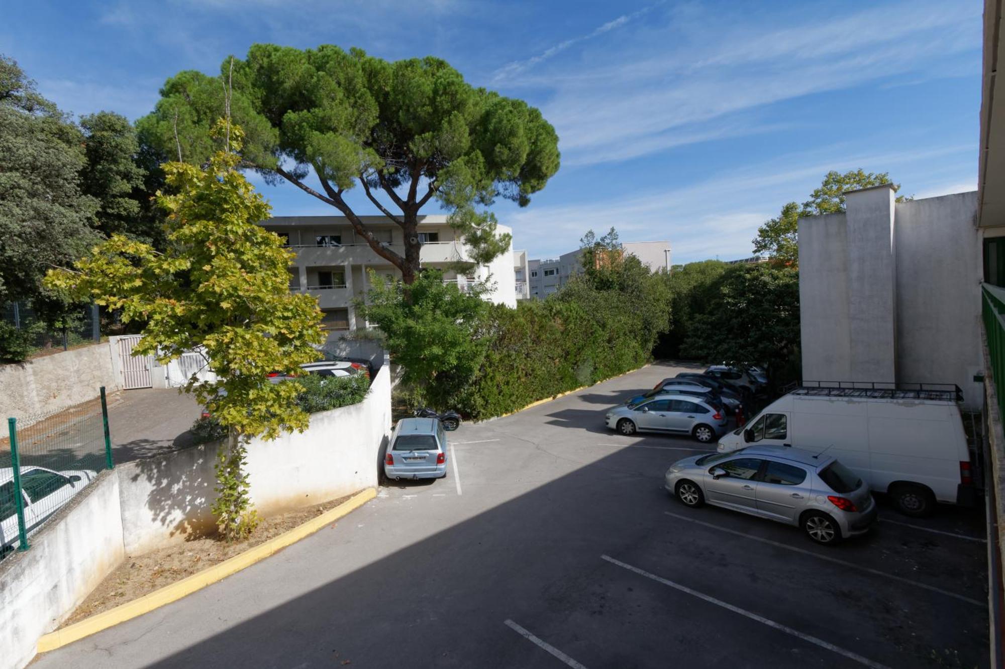 028- Chu Hopital, Appart 2Chambres, Parking, Tram Montpellier Extérieur photo